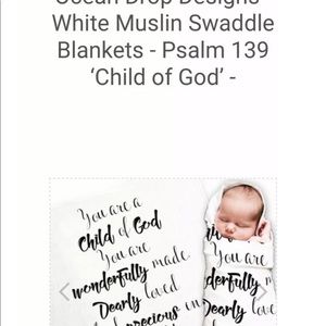 psalm 139 swaddle blanket